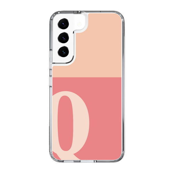 Slim Protection Case［ Original - initial two tone - Q pink ］