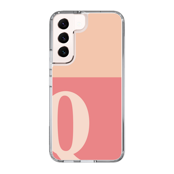 Slim Protection Case［ Original - initial two tone - Q pink ］