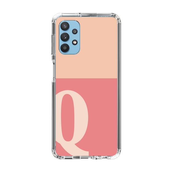 Slim Protection Case［ Original - initial two tone - Q pink ］