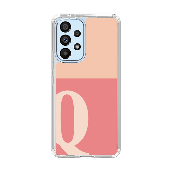 Slim Protection Case［ Original - initial two tone - Q pink ］