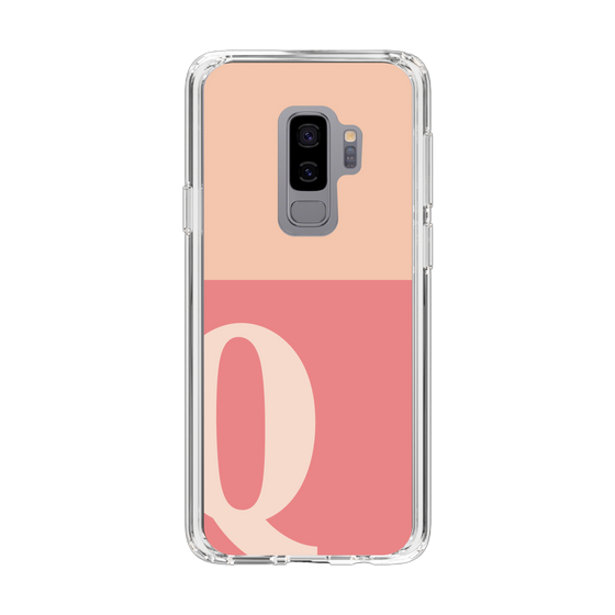 Slim Protection Case［ Original - initial two tone - Q pink ］