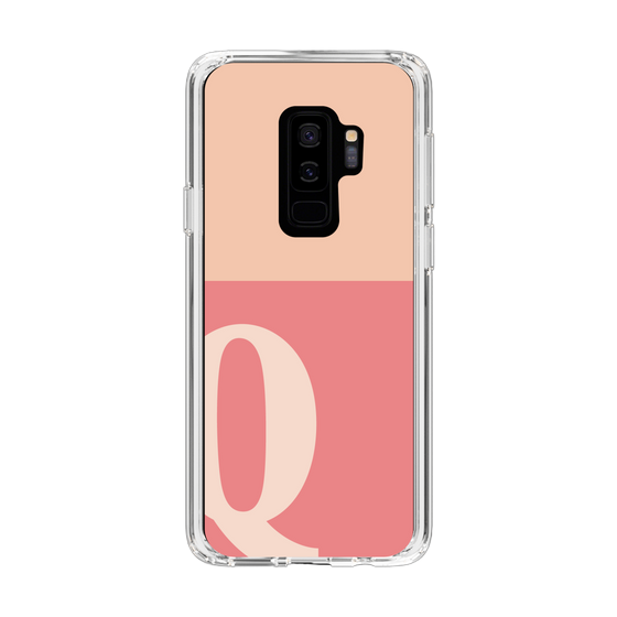 Slim Protection Case［ Original - initial two tone - Q pink ］