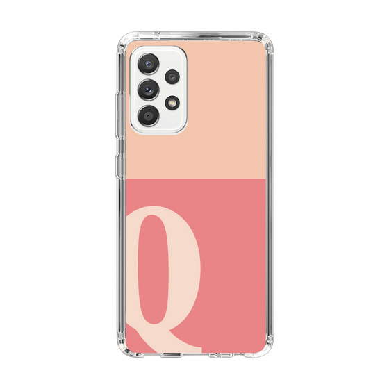 Slim Protection Case［ Original - initial two tone - Q pink ］