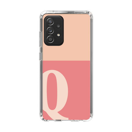 Slim Protection Case［ Original - initial two tone - Q pink ］