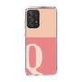 Slim Protection Case［ Original - initial two tone - Q pink ］