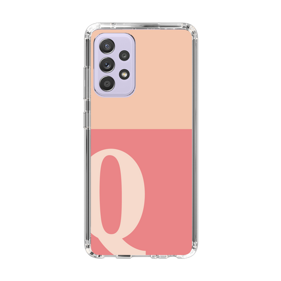 Slim Protection Case［ Original - initial two tone - Q pink ］
