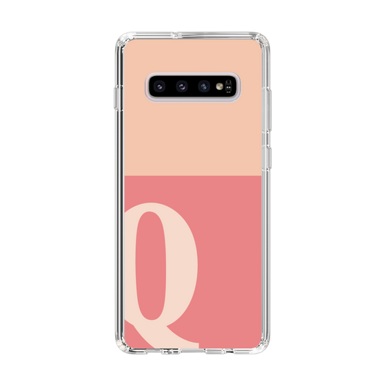 Slim Protection Case［ Original - initial two tone - Q pink ］