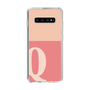 Slim Protection Case［ Original - initial two tone - Q pink ］