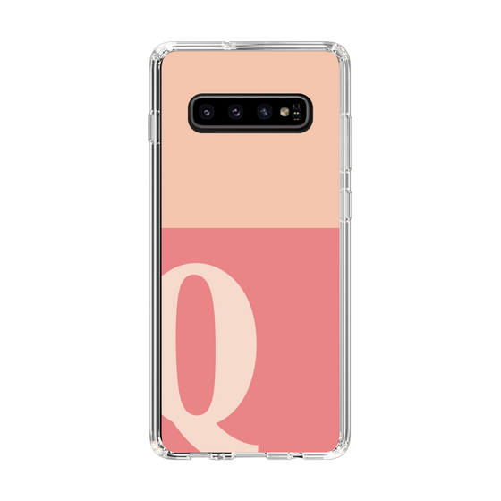 Slim Protection Case［ Original - initial two tone - Q pink ］