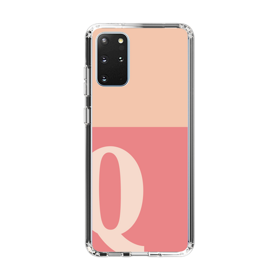 Slim Protection Case［ Original - initial two tone - Q pink ］
