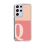 Slim Protection Case［ Original - initial two tone - Q pink ］