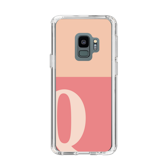 Slim Protection Case［ Original - initial two tone - Q pink ］
