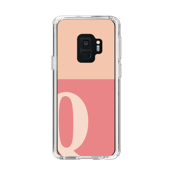 Slim Protection Case［ Original - initial two tone - Q pink ］