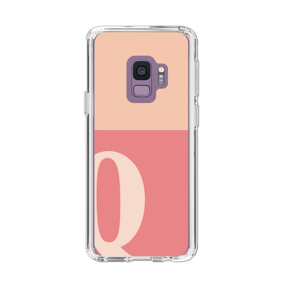 Slim Protection Case［ Original - initial two tone - Q pink ］