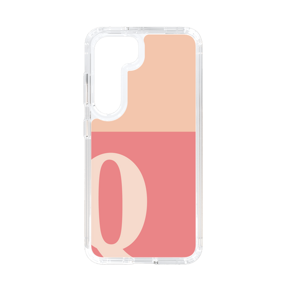 Slim Protection Case［ Original - initial two tone - Q pink ］