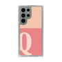 Slim Protection Case［ Original - initial two tone - Q pink ］