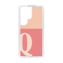 Slim Protection Case［ Original - initial two tone - Q pink ］