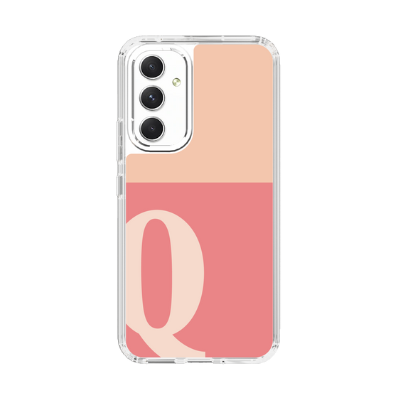 Slim Protection Case［ Original - initial two tone - Q pink ］