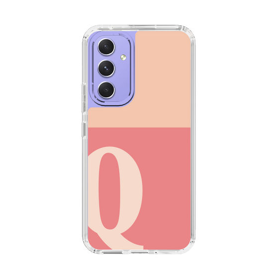 Slim Protection Case［ Original - initial two tone - Q pink ］