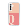 Slim Protection Case［ Original - initial two tone - Q pink ］