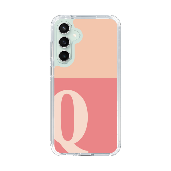 Slim Protection Case［ Original - initial two tone - Q pink ］