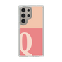 Slim Protection Case［ Original - initial two tone - Q pink ］