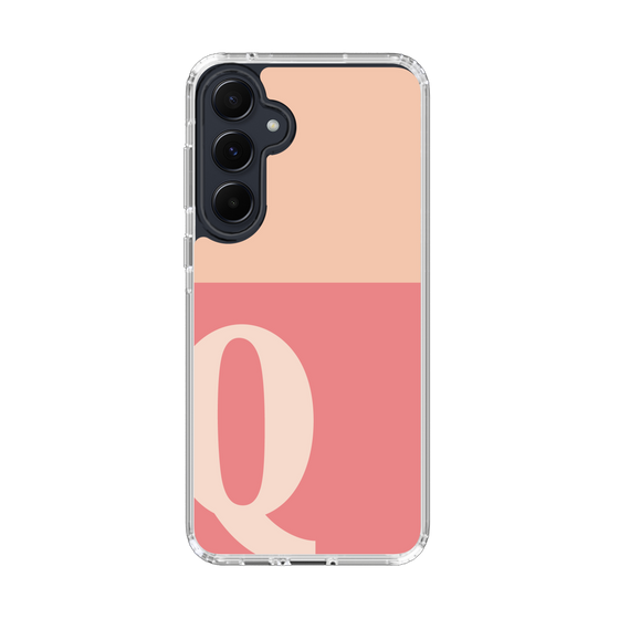 Slim Protection Case［ オリジナル - initial two tone - Q pink ］