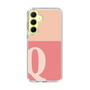 Slim Protection Case［ オリジナル - initial two tone - Q pink ］