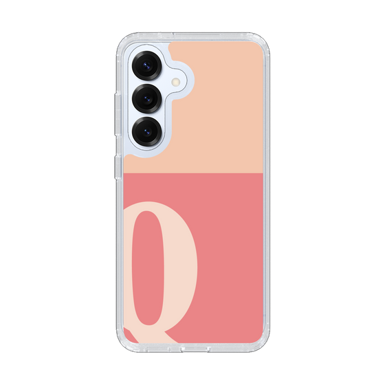 Slim Protection Case［ Original - initial two tone - Q pink ］