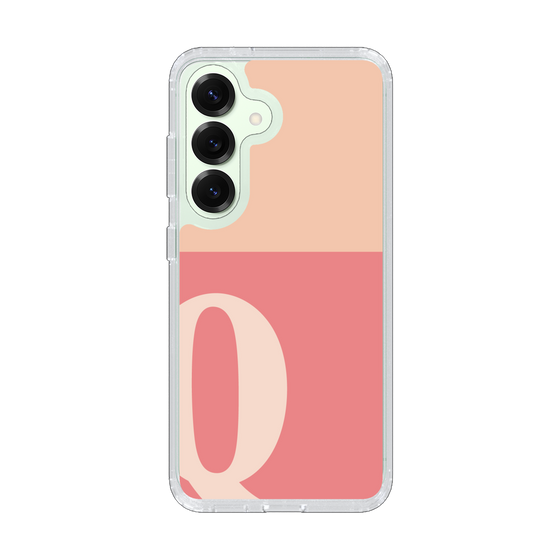 Slim Protection Case［ Original - initial two tone - Q pink ］