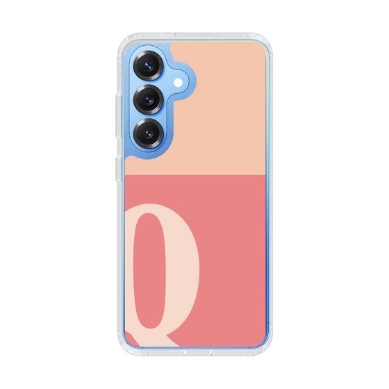 Slim Protection Case［ Original - initial two tone - Q pink ］