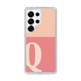 Slim Protection Case［ Original - initial two tone - Q pink ］