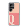 Slim Protection Case［ Original - initial two tone - Q pink ］