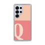 Slim Protection Case［ Original - initial two tone - Q pink ］
