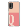 Slim Protection Case［ Original - initial two tone - Q pink ］