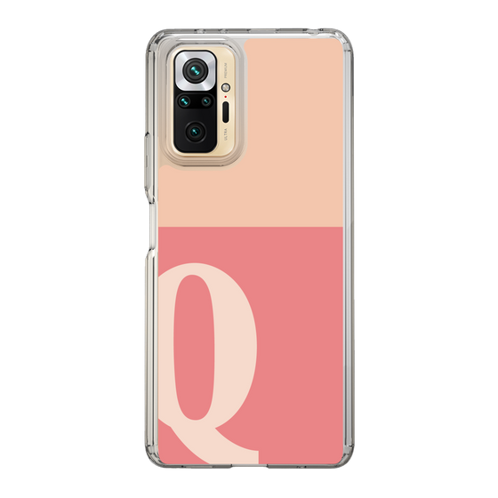 Slim Protection Case［ Original - initial two tone - Q pink ］