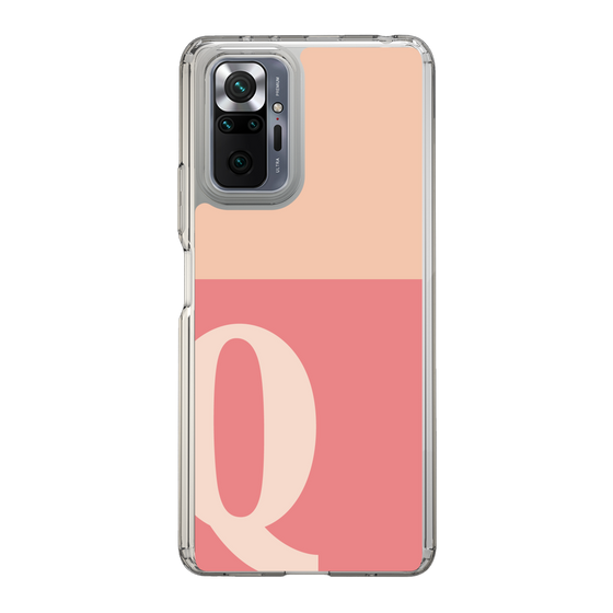 Slim Protection Case［ Original - initial two tone - Q pink ］