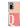 Slim Protection Case［ Original - initial two tone - Q pink ］