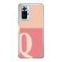 Slim Protection Case［ Original - initial two tone - Q pink ］