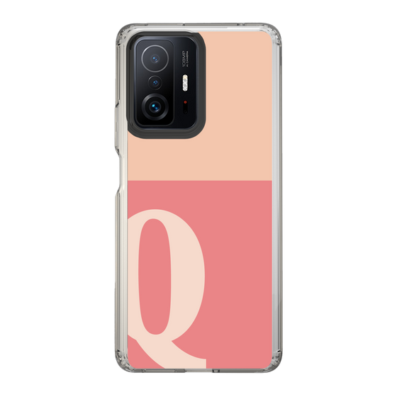 Slim Protection Case［ Original - initial two tone - Q pink ］