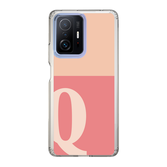 Slim Protection Case［ Original - initial two tone - Q pink ］
