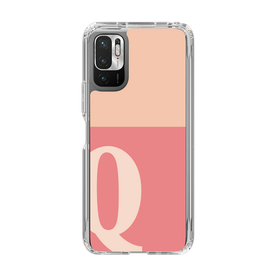 Slim Protection Case［ Original - initial two tone - Q pink ］