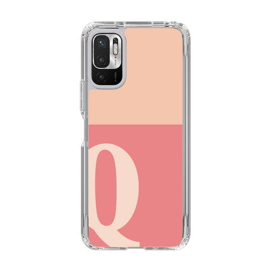 Slim Protection Case［ Original - initial two tone - Q pink ］
