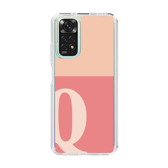 Slim Protection Case［ Original - initial two tone - Q pink ］