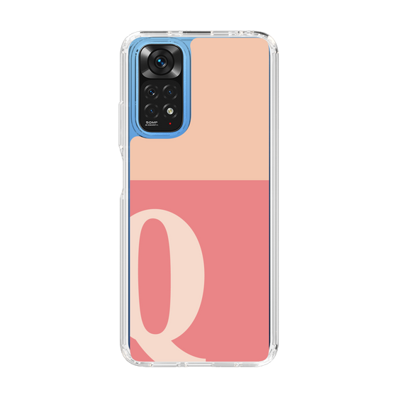 Slim Protection Case［ Original - initial two tone - Q pink ］