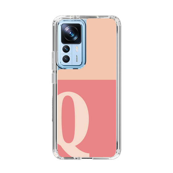 Slim Protection Case［ Original - initial two tone - Q pink ］