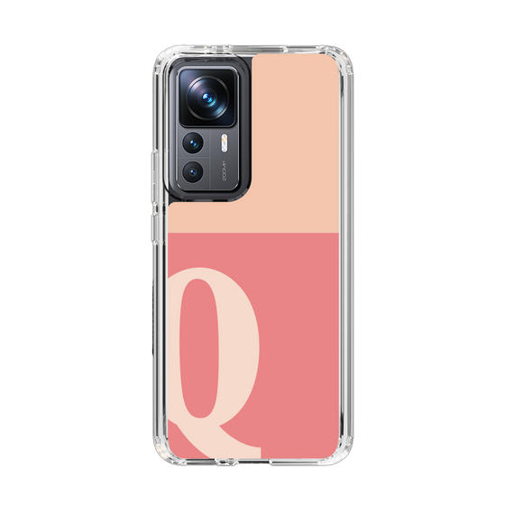 Slim Protection Case［ Original - initial two tone - Q pink ］
