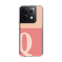 Slim Protection Case［ Original - initial two tone - Q pink ］