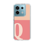 Slim Protection Case［ Original - initial two tone - Q pink ］