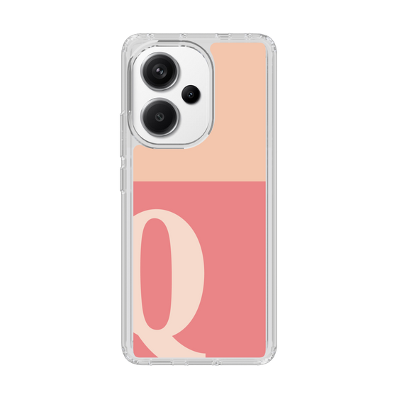 Slim Protection Case［ Original - initial two tone - Q pink ］